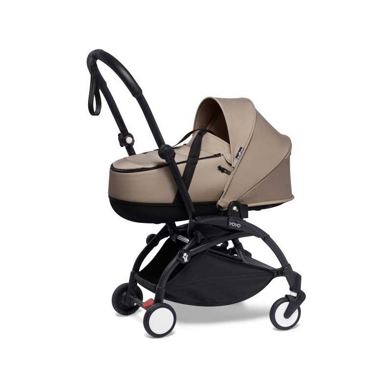 Stroller YOYO3 Bassinet Taupe + Black Frame Stroller YOYO3 Bassinet Taupe + Black Frame