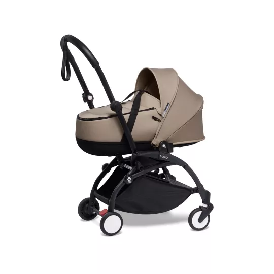 Stroller YOYO3 Bassinet Taupe + Black Frame