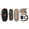 Stroller YOYO3 Bassinet Taupe + Black Frame
