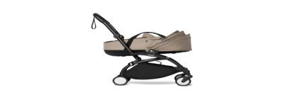 Stroller YOYO3 Bassinet Taupe + Black Frame