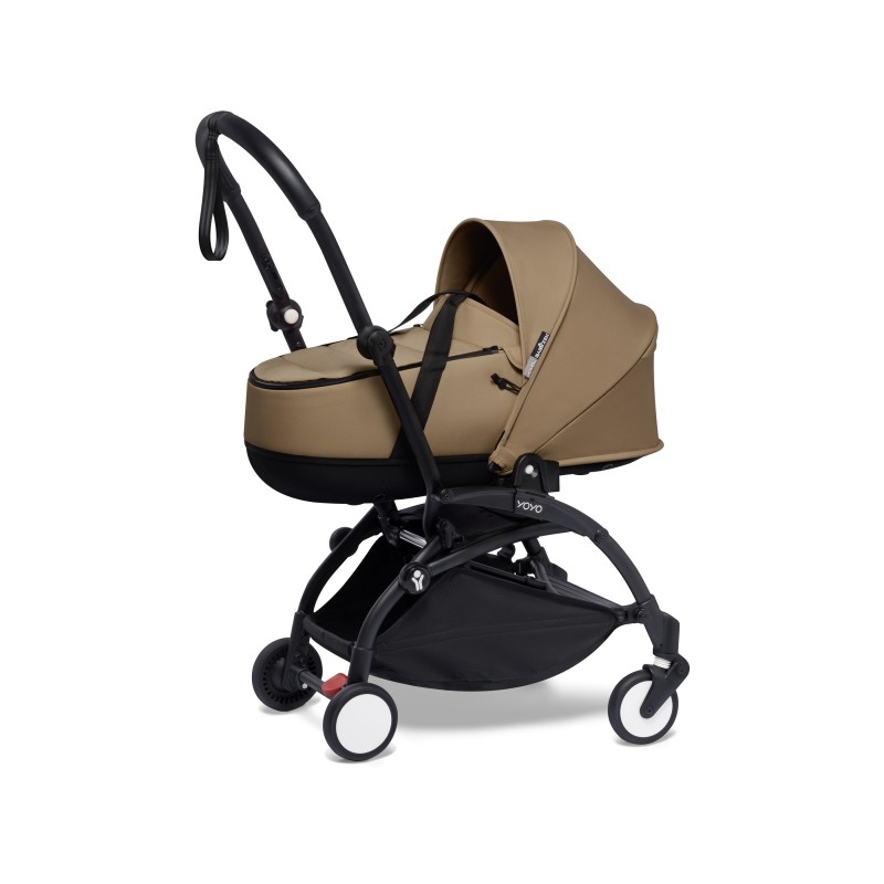 Stroller Babyzen YOYO2 Bassinet Toffee +  Black Frame - Petit Toi Lausanne