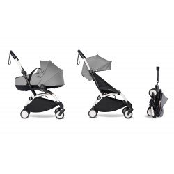 Poussette YOYO2 Babyzen nacelle et 6+ – Gris -...