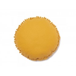 Coussin rond – Sunny – Dolce Vita - jaune...