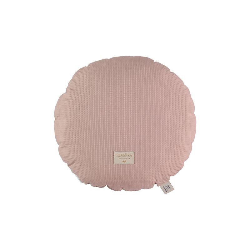 Round Newton Cushion Misty Pink Nobodinoz Petit-Toi
