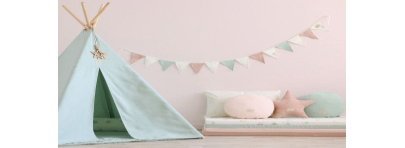 Coussin Newton blanc Nobodinoz  Petit-Toi