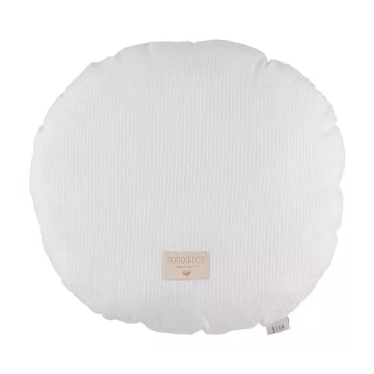 Coussin Newton blanc Nobodinoz Petit-Toi