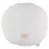 Round Newton Cushion White Nobodinoz Petit-Toi