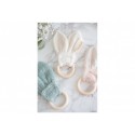 Anneau de dentition lapin caramel Nobodinoz Petit-Toi