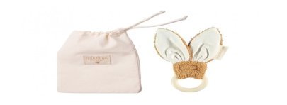 Teether Ring Bunny Caramel Nobodinoz Petit-Toi