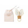 Teether Ring Bunny Caramel Nobodinoz Petit-Toi