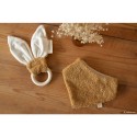 Teether Ring Bunny Caramel Nobodinoz Petit-Toi