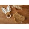 Teether Ring Bunny Caramel Nobodinoz Petit-Toi