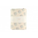 Cot bumper nest blue gatsby cream Nobodinoz Petit-Toi