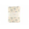 Cot bumper nest blue gatsby cream Nobodinoz Petit-Toi