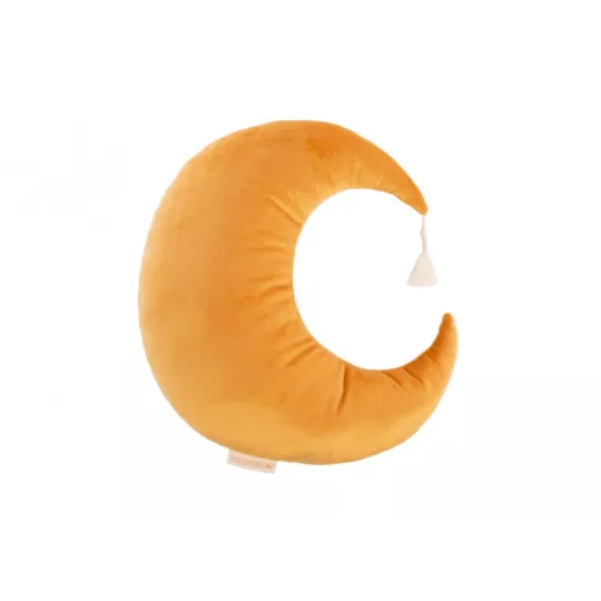 velvet-cushion-pierrot-moon-farniente-yellow-nobodinoz-petit-toi-lausanne