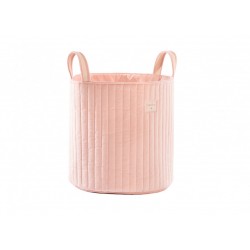 Velvet Toy Bag - Savanna - Bloom Pink