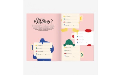 Livre à compléter - Entre frères et soeurs - Minus Edition Petit-Toi