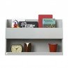 bunk bed buddy wall shelf grey Tidy Book Petit-Toi