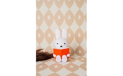 tirelire miffy avec livre orange Atelier Pierre Petit-Toi