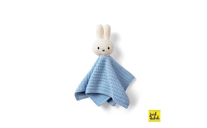 Offrez le doudou bleu pastel Just Dutch - Petit-Toi