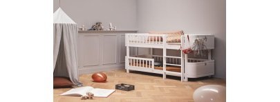 Lit superposé Wood Collection - Oliver Furniture - Petit Toi