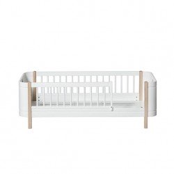 Junior Bed - Wood Mini Collection - White/Oak