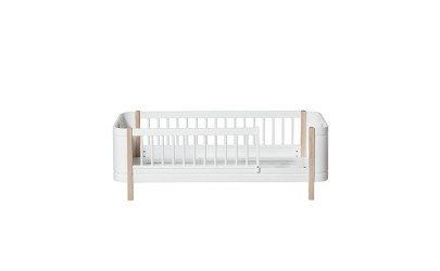 Junior bed Wood - white oak - Oliver Furniture - Petit Toi Lausanne