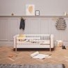 Junior bed Wood - white oak - Oliver Furniture - Petit Toi Lausanne