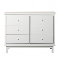 Dresser - Seaside Collection - White (6 drawers)