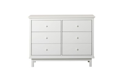Commode Seaside Blanc 6 tiroirs- Oliver Furniture - Petit Toi