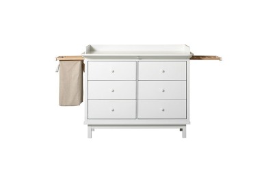 Wood Nursery Dresser and changing tabe - Oliver Furniture