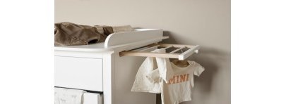 Commode Seaside Blanc 6 tiroirs- Oliver Furniture - Petit Toi