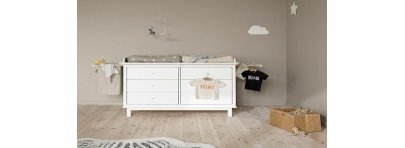 Commode Seaside Blanc 6 tiroirs- Oliver Furniture - Petit Toi