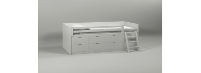 Lit Block + Grands Tiroirs Muba Design - Petit Toi