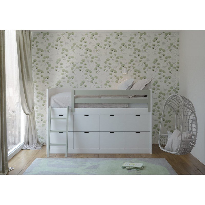 Lit Block + Grands Tiroirs Muba Design - Petit Toi Lit Block + Grands Tiroirs Muba Design - Petit Toi