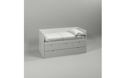 Block Bed 2 + Drawers  Muba Design - Petit Toi