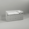 Lit Block 2 + Tiroirs Muba Design - Petit Toi