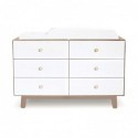 Commode Merlin – Bouleau – 6 tiroirs