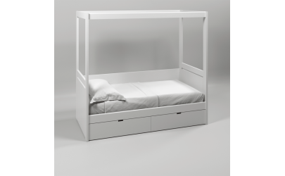 Nido Bed + Canopy Muba Design - Petit Toi