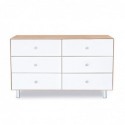 Commode Merlin – Bouleau – 6 tiroirs