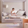 Modular and customizable single children's bed – MUBA