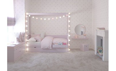 Modular and customizable single children's bed – MUBA