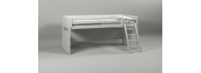 Lit mezzanine XL + Echelle Muba Design - Petit Toi