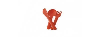 pack of cutlery ekobo Persimmon Petit-Toi