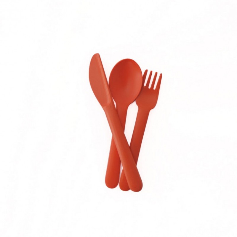 pack of cutlery ekobo Persimmon Petit-Toi