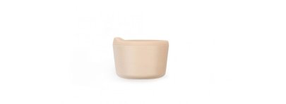 Tasse d'apprentissage bébé rose poudré Ekobo Petit-Toi