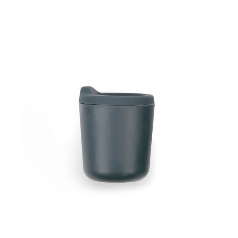 Tasse d'apprentissage bébé gris tempête Ekobo Petit-Toi Tasse d'apprentissage bébé gris tempête Ekobo Petit-Toi