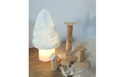 Veilleuse champignon bleu ciel Egmont Toys Petit-Toi