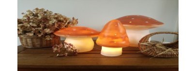 Veilleuse champignon rouge Egmont Toys Petit-Toi