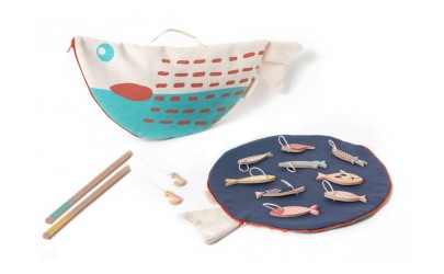 Wooden Fishing Game Nobodinoz Petit-Toi